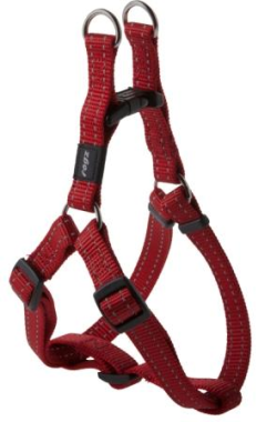 Rogz Snake Step-In Harness Red|