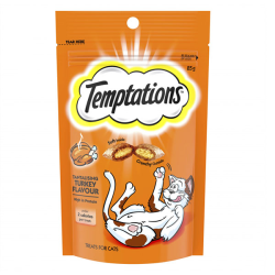 Temptations Cat Treats Tantalising Turkey 85g |