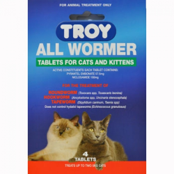 Troy All Wormer Tablets for Cats & Kittens|