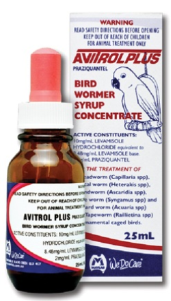 Avitrol Plus Bird Wormer Syrup 25mL|