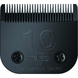 Wahl Ultimate Competition Clipper Blade Set #10 Size 1.8mm Black|