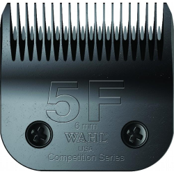 Wahl Ultimate Competition Clipper Blade Set #5F Size 6mm Black|