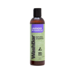 WashBar 100% Natural Shampoo Lavender & Primrose 250mL|