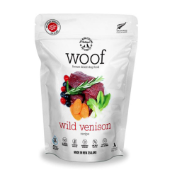 WOOF Freeze Dried Venison Dog Food 280g|