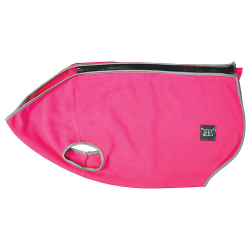 ZEEZ Cozy Fleece Dog Vest Ruby Pink S1 (19cm)|