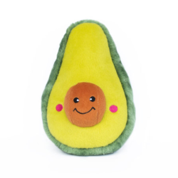Zippy Paws NomNomz Avocado Plush Dog Toy|