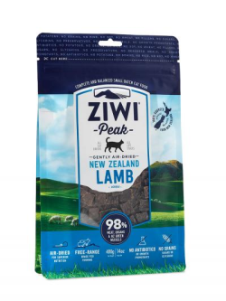 Ziwi Peak Air Dried Lamb for Cats 400g|