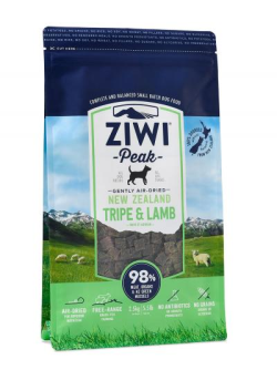 Ziwi Peak Air Dried Tripe & Lamb for Dogs 2.5kg|