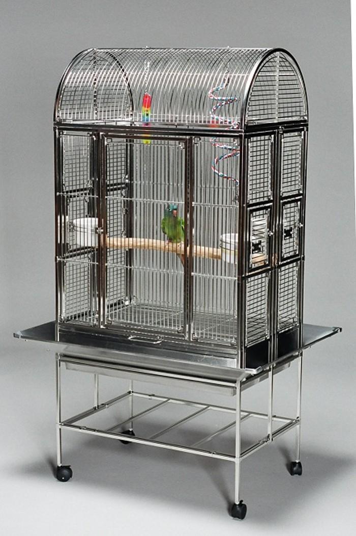 Featherland Stainless Steel Parrot Cage Medium 2130