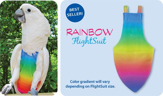 Flight Suit Blue Colour SMALL Size Bird Fashion Nappy/Diaper 