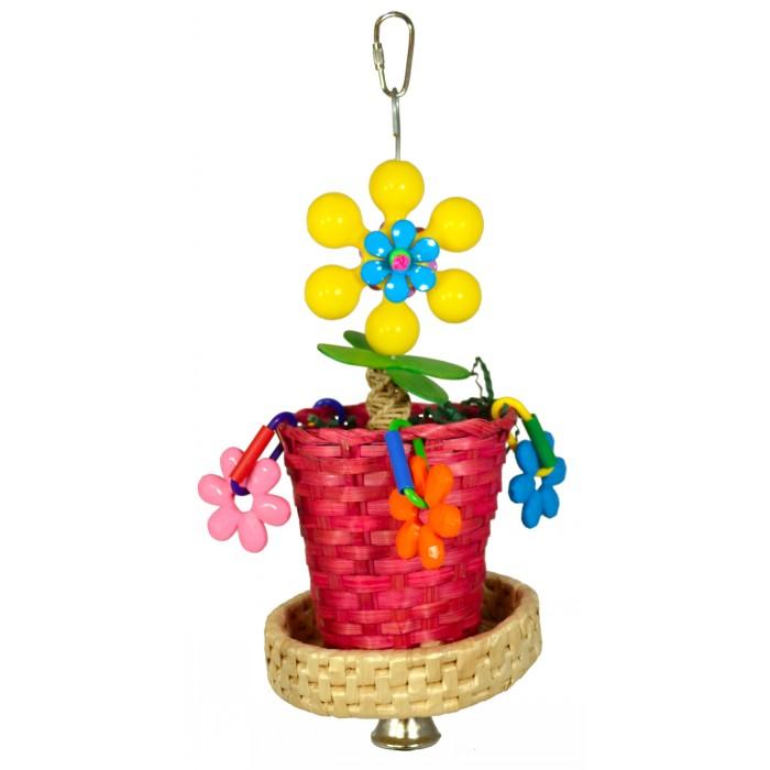 Super Bird Creations Flower Pot Bird Toy